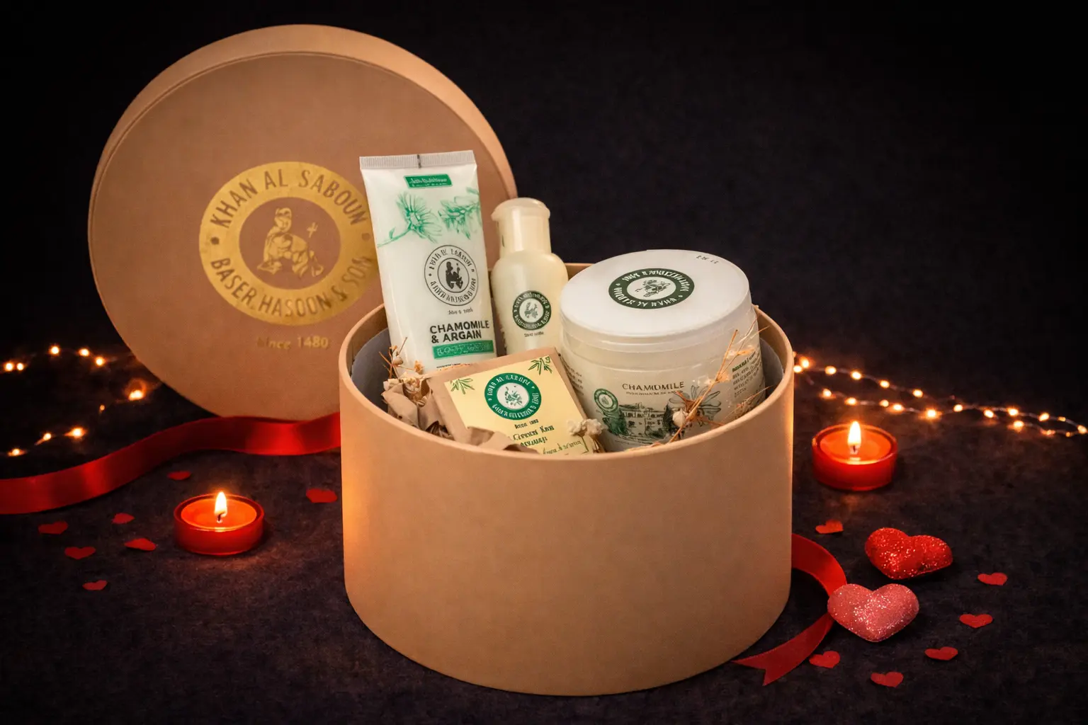 Small Round Box – Beige